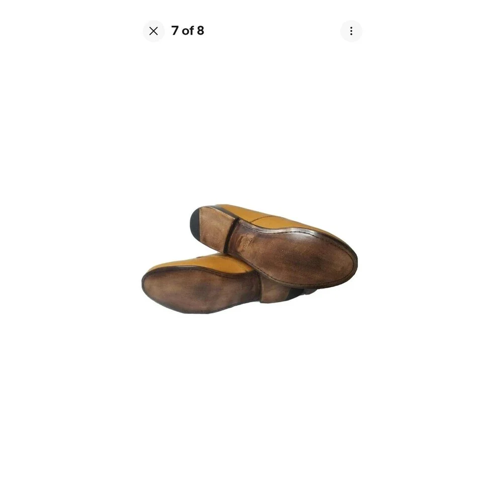 Javier Handmade  Men's Boots Lot Of 3 Sizes 8 & 9 British Tan